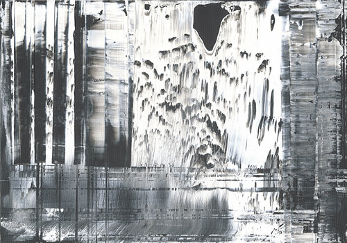 Black & White 3 von Kerstin Sokoll, Malerei kaufen auf Singulart