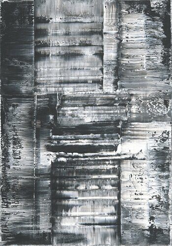Black & White 5 von Kerstin Sokoll, Malerei kaufen auf Singulart