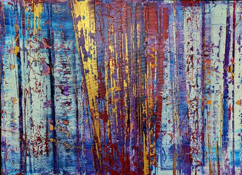 Cosmic Depth von Kerstin Sokoll, Malerei kaufen auf Singulart