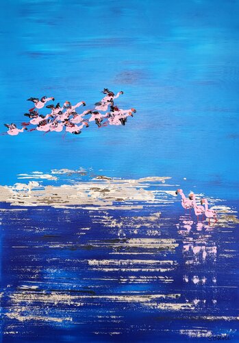 Flamboyance 6 von Kerstin Sokoll, Malerei kaufen auf Singulart