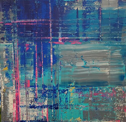 Abstract Blue 5 Kerstin Sokoll