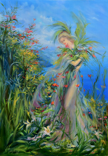 Eternal Spring van Vlada Kadymova, Schilderij te koop op Singulart