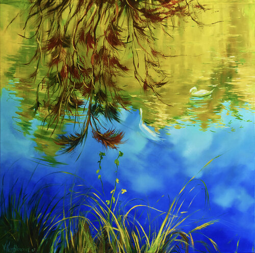 Calm Morning van Vlada Kadymova, Schilderij te koop op Singulart