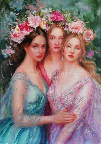 Time to Bloom di Vlada Kadymova, Pittura in vendita su Singulart