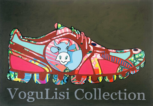 VoguLisi Collection Running shoe van Fredi Gertsch, Schilderij te koop op Singulart