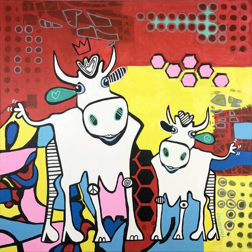 Sweet and Candy van Fredi Gertsch, Schilderij te koop op Singulart