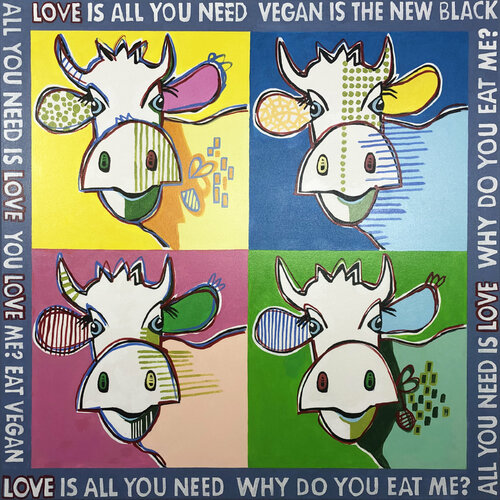 VoguLisi Gallery van Fredi Gertsch, Schilderij te koop op Singulart