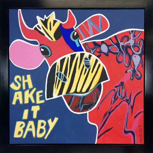 VoguLisi Shake me Baby von Fredi Gertsch, Malerei kaufen auf Singulart
