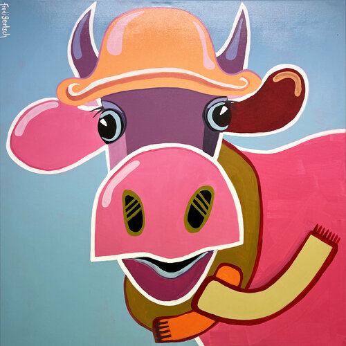 VoguLisi Aldon van Fredi Gertsch, Schilderij te koop op Singulart