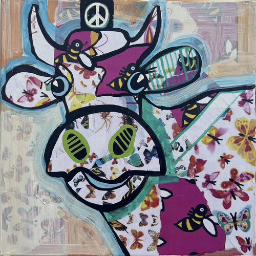 VoguLisi Maja van Fredi Gertsch, Schilderij te koop op Singulart