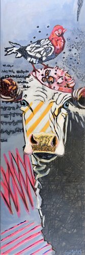 Baby Bird von Fredi Gertsch, Malerei kaufen auf Singulart