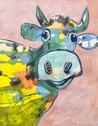 VogelLisi Lausanne von Fredi Gertsch, Werk auf Papier kaufen auf Singulart