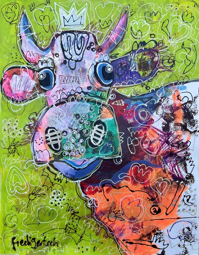 VogelLisi Bern van Fredi Gertsch, Werk op papier te koop op Singulart