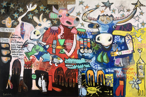 We Are Family von Fredi Gertsch, Malerei kaufen auf Singulart