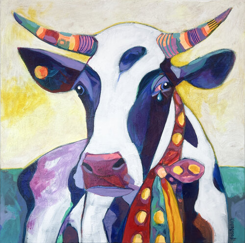 Mooody Blues van Fredi Gertsch, Schilderij te koop op Singulart