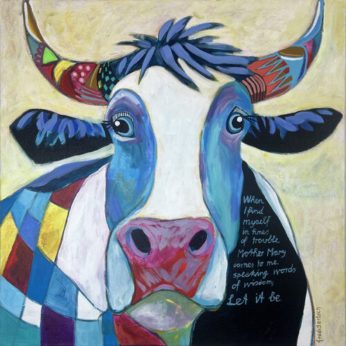 Mother Mary di Fredi Gertsch, Pittura in vendita su Singulart