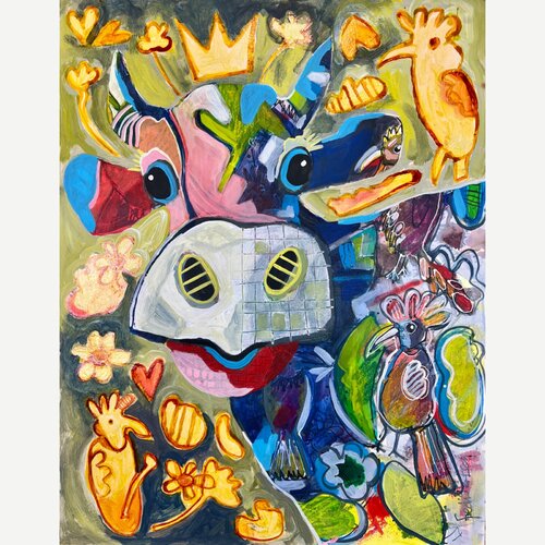 VogelLisi – Golden Birds von Fredi Gertsch, Werk auf Papier kaufen auf Singulart