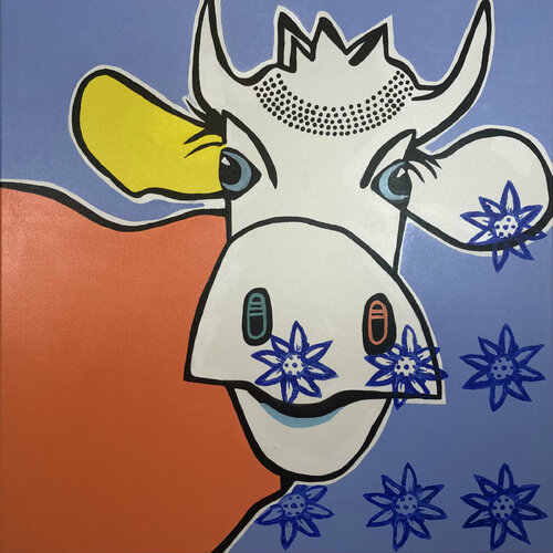 VoguLisi di Fredi Gertsch, Pittura in vendita su Singulart