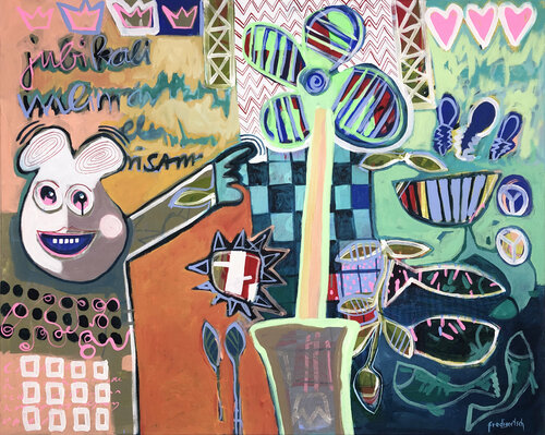 Holiday replacement van Fredi Gertsch, Schilderij te koop op Singulart