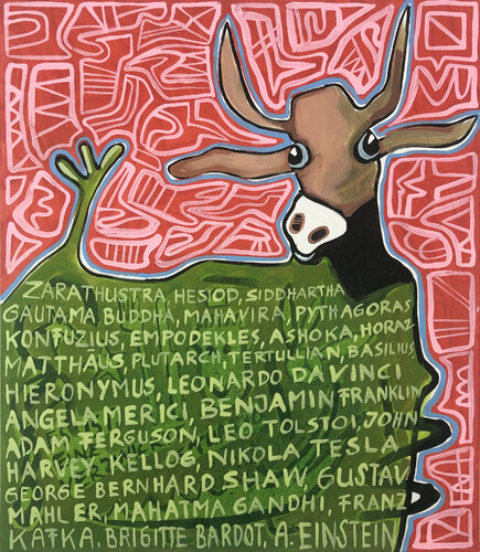 VeggieBelle van Fredi Gertsch, Schilderij te koop op Singulart