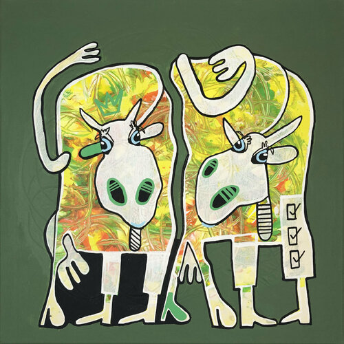 Marylin & Rosy van Fredi Gertsch, Schilderij te koop op Singulart