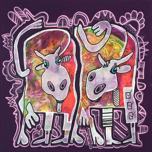 Sweet & Candy van Fredi Gertsch, Schilderij te koop op Singulart