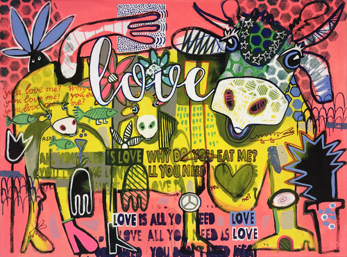 LillyBelle van Fredi Gertsch, Schilderij te koop op Singulart