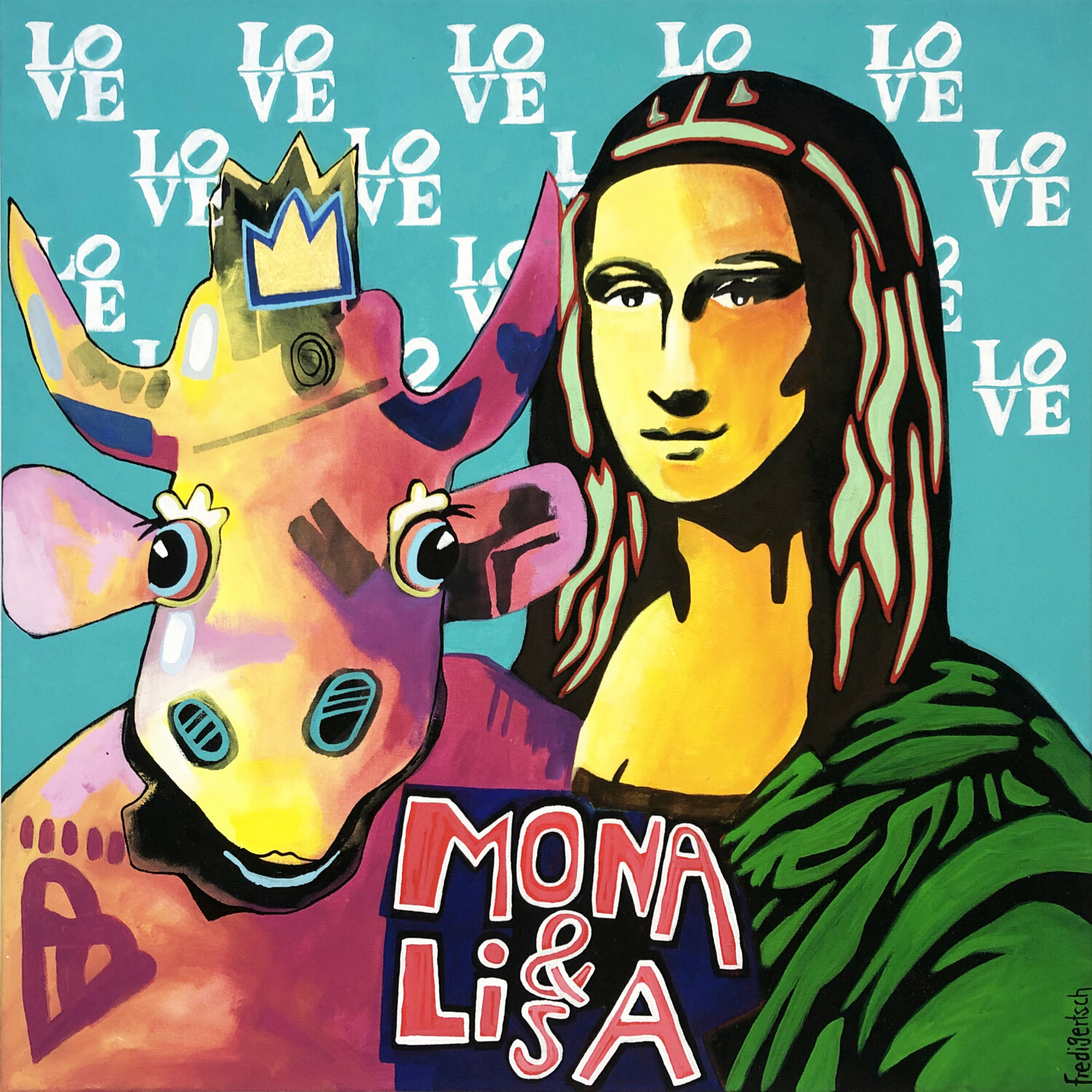 Mona&Lisa Fredi Gertsch