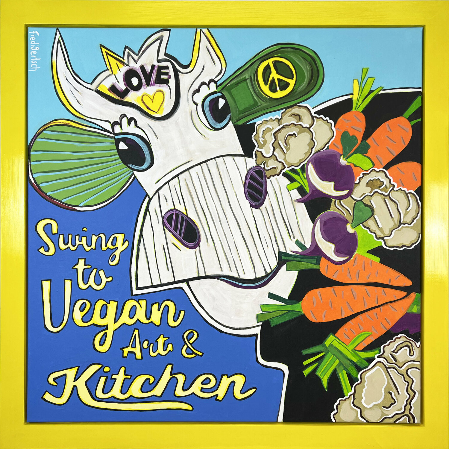 VoguLisi Switch to Vegan Art & Kitchen Fredi Gertsch