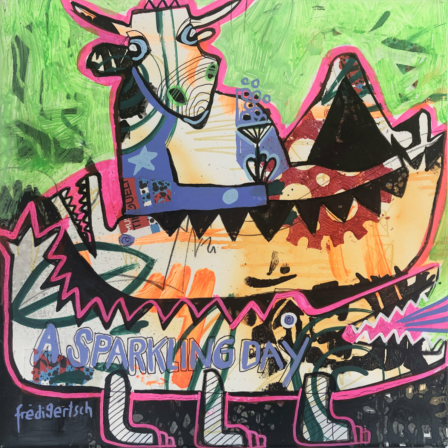 A sparkling day Fredi Gertsch