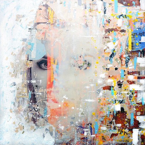 It Takes Just a Glance van Tomasz Brynowski, Schilderij te koop op Singulart