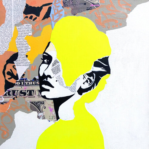 The Birth of Self-Confidence #09 di Tomasz Brynowski, Pittura in vendita su Singulart