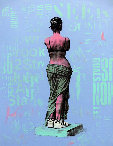 Urban Aphrodite 03 by Tomasz Brynowski, Painting for Sale on Singulart