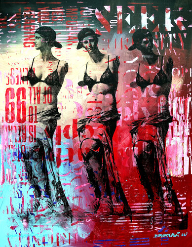 Urban Aphrodite 05 by Tomasz Brynowski, Painting for Sale on Singulart