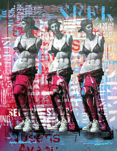 Urban Aphrodite 08 by Tomasz Brynowski, Painting for Sale on Singulart