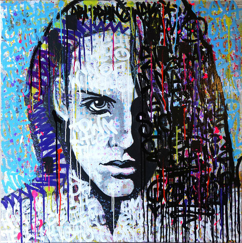 Brick Lane Girl van Tomasz Brynowski, Schilderij te koop op Singulart