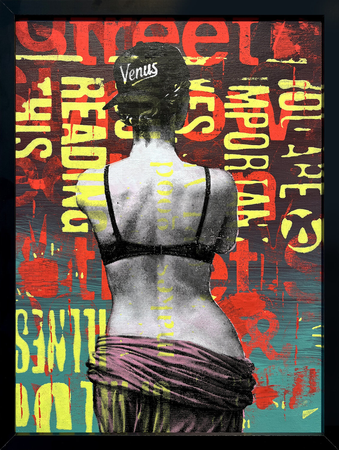 Urban Aphrodite 12 Tomasz Brynowski Original painting for sale