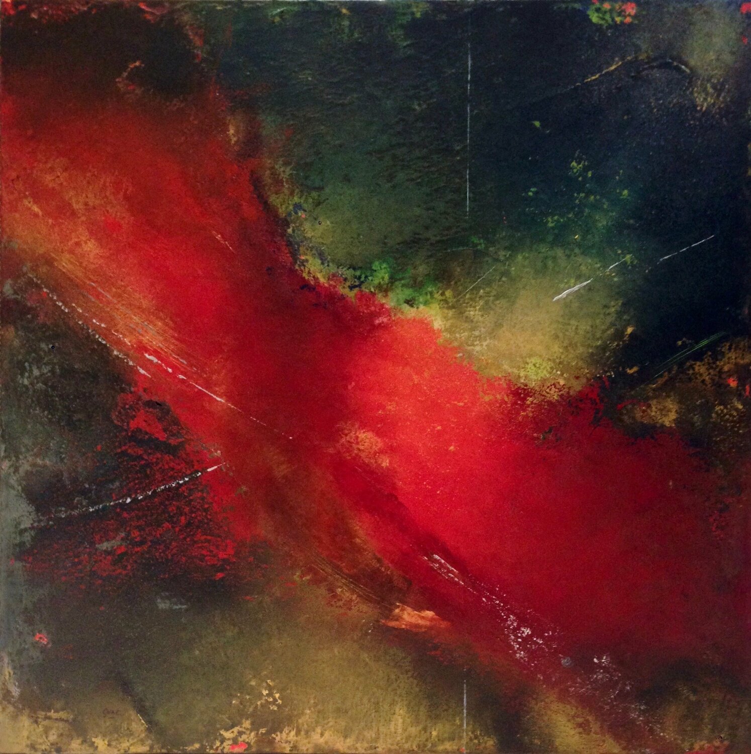 Eclat Françoise Castellon Original painting for sale