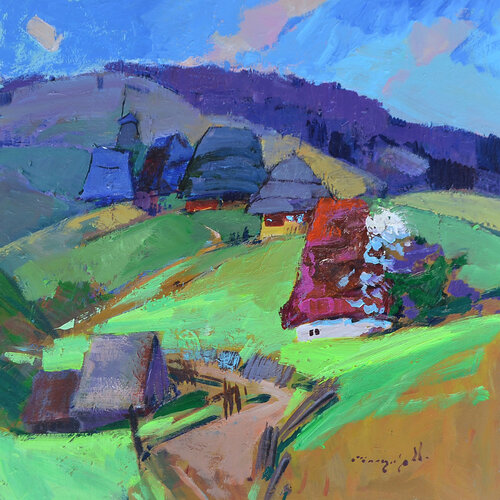 The road to the farm Alexander Shandor