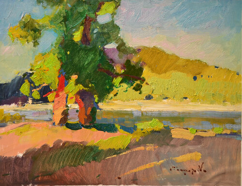 Old trees by the river Alexander Shandor