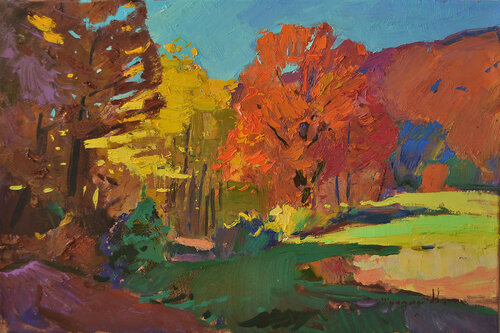 Red-haired autumn Alexander Shandor