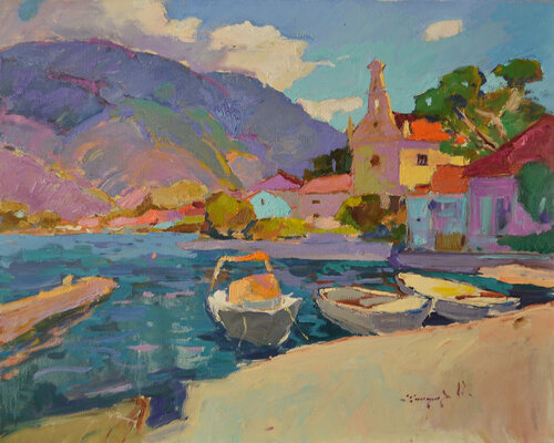 The Velvet season par Alexander Shandor, Peinture en vente sur Singulart