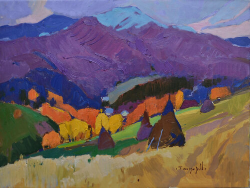 Snowy mountains Alexander Shandor