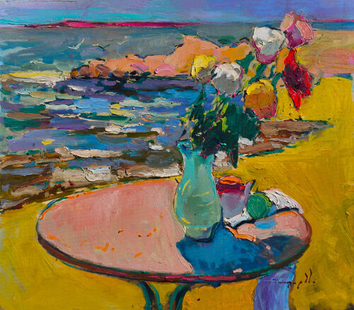 Warm Day Ochakov by Alexander Shandor, Painting for Sale on Singulart