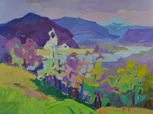 Spring distance par Alexander Shandor, Peinture en vente sur Singulart