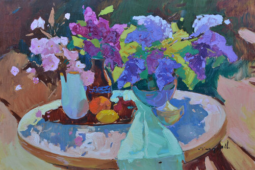 Spring sorceress par Alexander Shandor, Peinture en vente sur Singulart