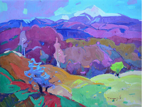 Spring mood de Alexander Shandor, Pintura a la venta en Singulart