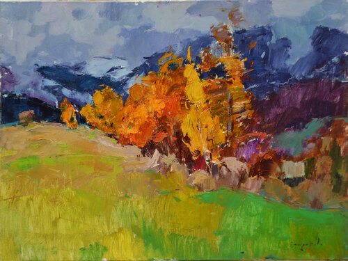 Autumn Haze von Alexander Shandor, Malerei kaufen auf Singulart