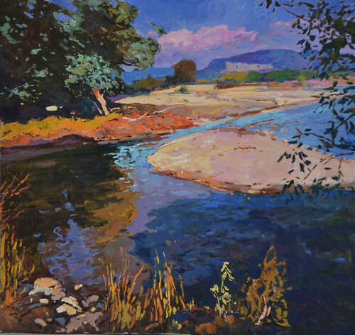 Hot summer van Alexander Shandor, Schilderij te koop op Singulart