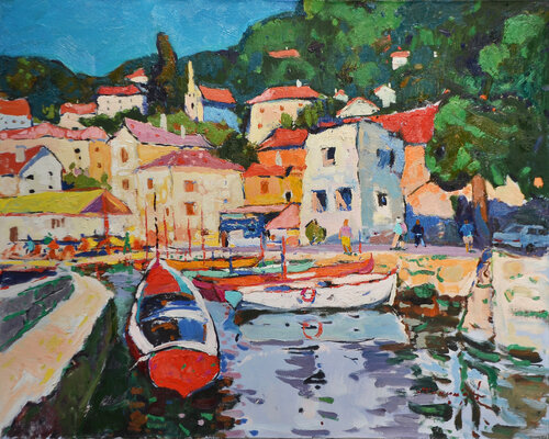 Perast di Alexander Shandor, Pittura in vendita su Singulart